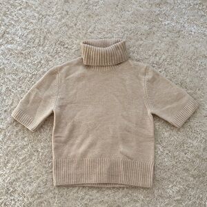 H&M Light Beige Turtleneck Sweater